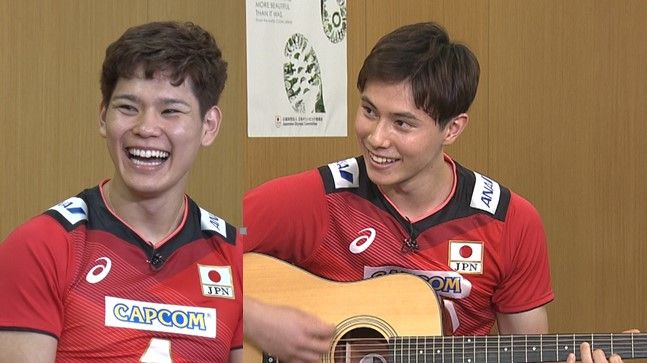 バレー男子 若きエースの2人 西田有志・高橋藍 スーパープレーを解説 高橋は特技のギターであいみょんを披露