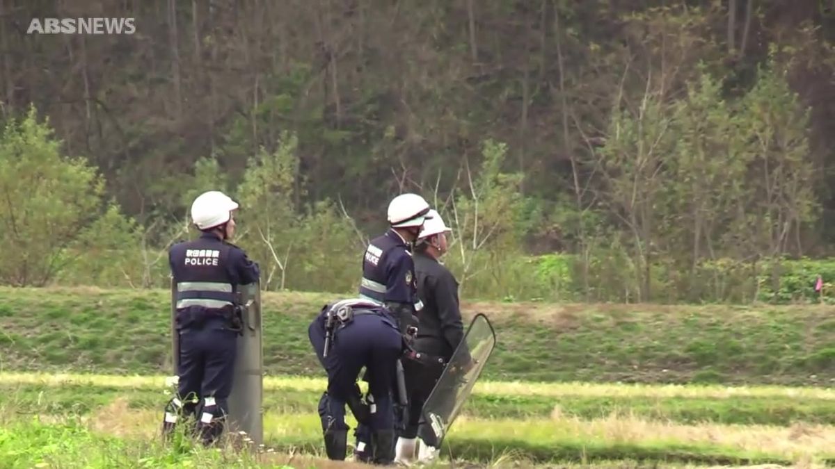 農地で測量作業中　クマに襲われ40代男性けが