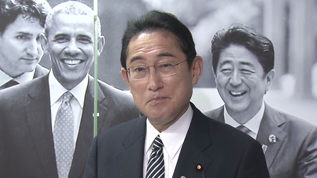 岸田首相が安倍元首相の写真展に「頑張れと励ましてもらったような気がした」