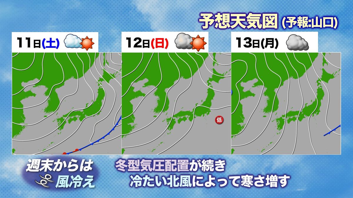 週末からは「風冷え」注意！