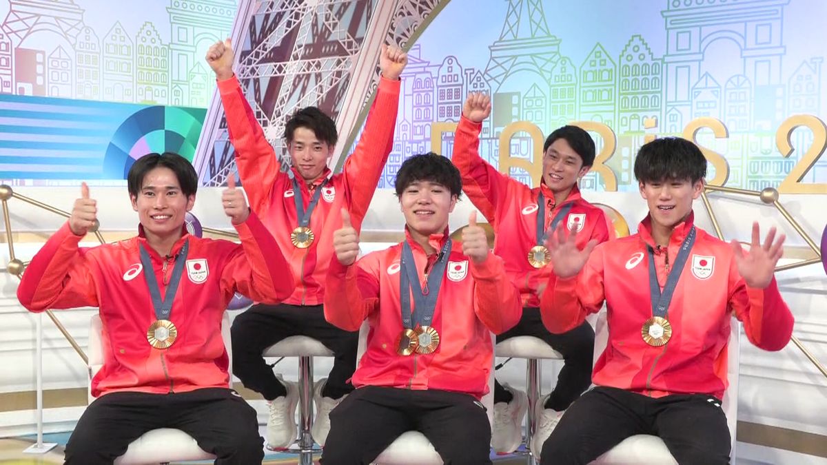 【体操】男子団体金メダルの主将・萱和磨　未来の体操界へ思い「僕たち5人が獲得した金メダルを見て未来の体操選手を目指して」