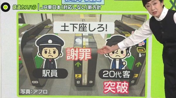 JR東日本、鉄道カスハラに「対応しない」　「早くしろクズ！」暴言、改札突破で“土下座”要求…悪質な実態　見かけた時は？