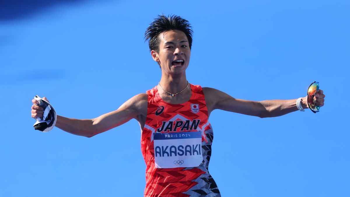 自己ベストを大幅に更新し6位入賞を果たしたマラソンの赤崎暁選手(写真：長田洋平/アフロスポーツ)