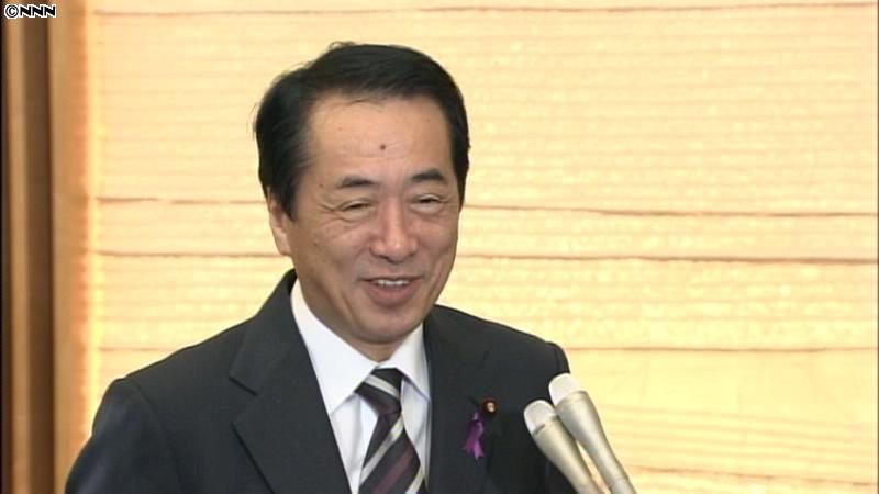 菅首相「大きな山が一つは越えられた」