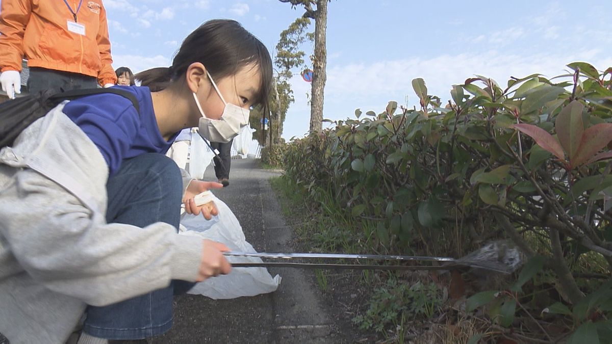 開催迫る！　大会前に愛媛マラソンコースを清掃