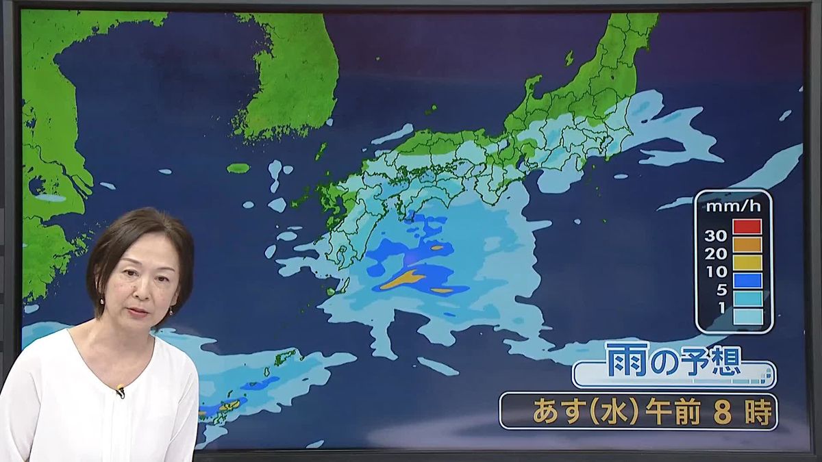 【天気】暑さいったん収まる　1日の気温差に注意