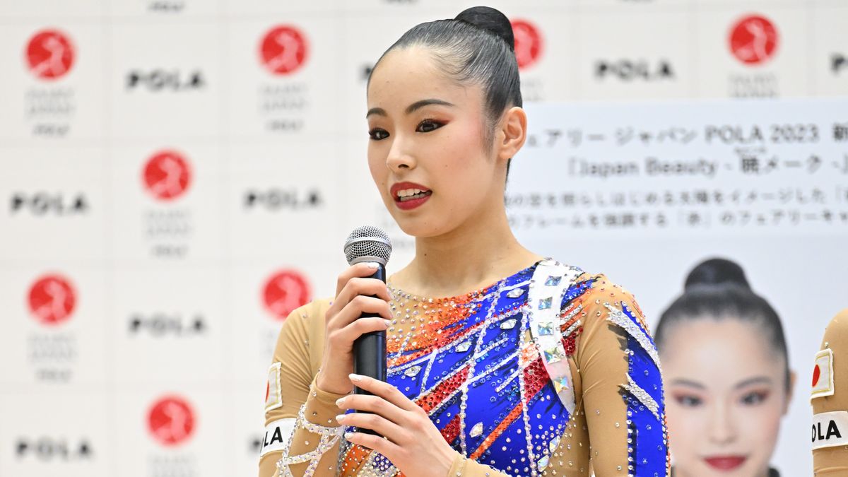 新体操日本代表フェアリージャパンPOLA　キャプテンの鈴木歩佳選手（写真：Rimako Takeuchi）