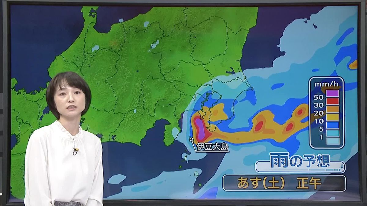 【あすの天気】東日本は雲が広がりやすい　関東南部の沿岸部で激しい雨も