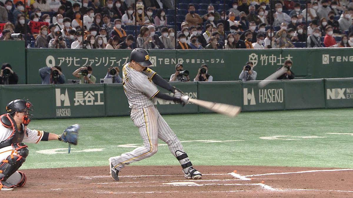 「大山ハン、おおきに！完ぺきやがな」ファン称賛　阪神4番・大山悠輔が4号ソロで貴重な追加点