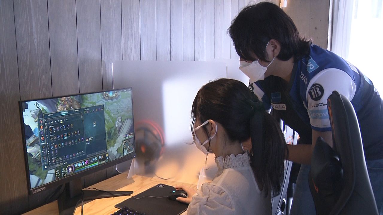 日本初 「ｅスポーツ」専用ジム公開｜日テレNEWS NNN