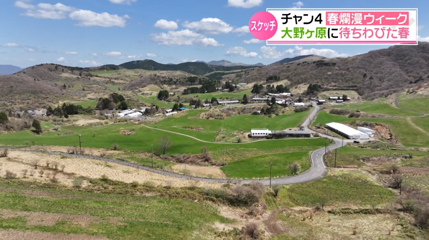 標高1200mの大野ヶ原