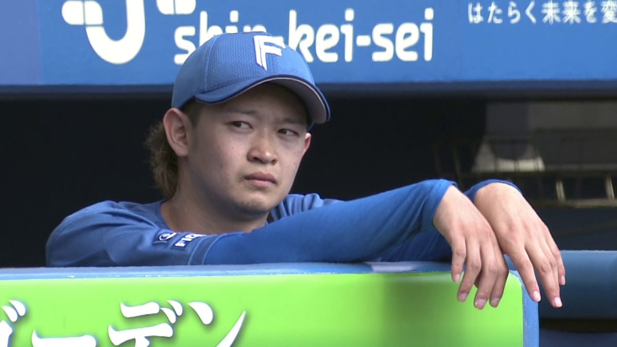 5回途中降板の日本ハム・鈴木健矢投手