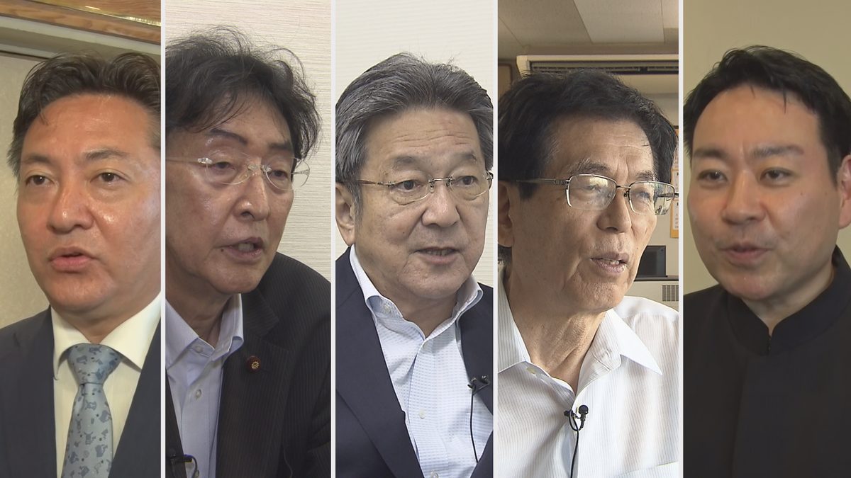 立憲民主党の代表選挙　県内国会議員の支持割れる　今月23日に投開票