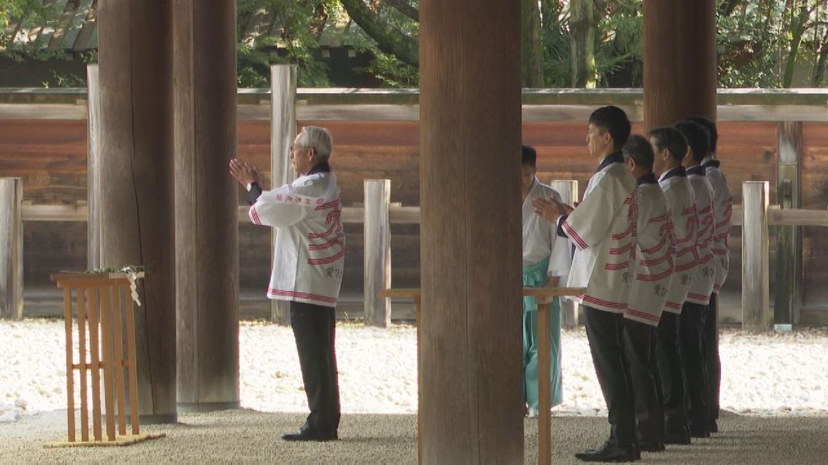 愛知のブランド米「愛ひとつぶ」を熱田神宮に奉納　豊作と認知度拡大を祈願　JAあいち経済連