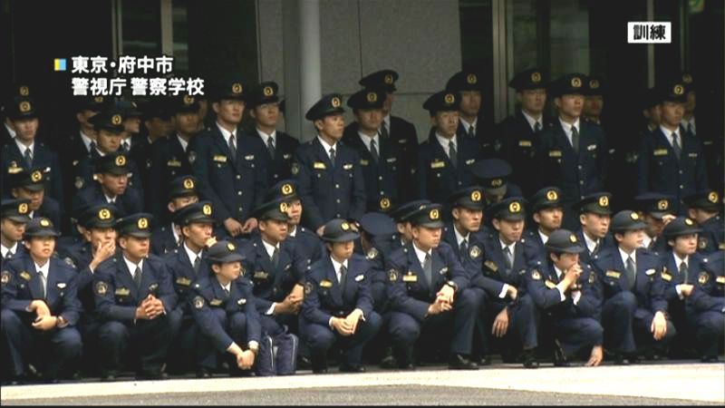 東京五輪人材育成へ　警察学校の学生に訓練