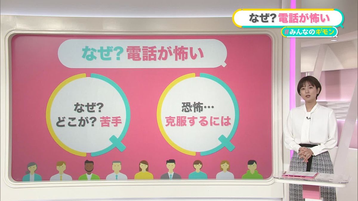 電話…6割近くが苦手意識　友人の番号すら「知らない」？　電話帳の登録件数“8件”スタッフも　【#みんなのギモン】