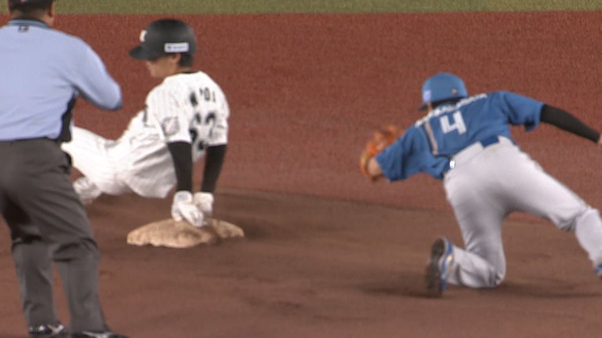 「切り札らしい働き」 ロッテ代走の和田 延長10回・緊迫の場面で“初球”盗塁成功！
