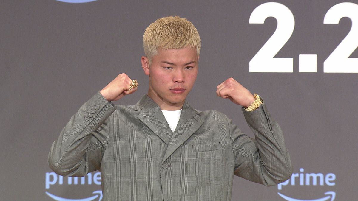 「圧倒的な差を見せる」那須川天心　ボクシング3戦目で初の世界ランカーと対決