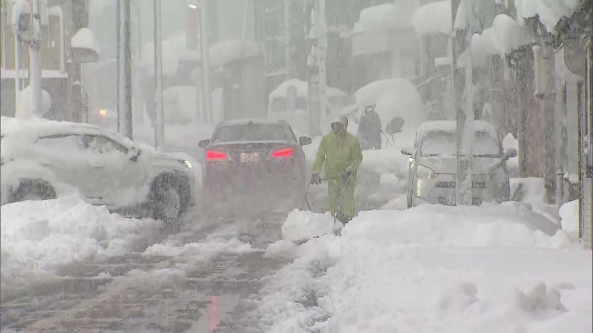 9日にかけて平地でも大雪のおそれ　7日夕方まで最大で平地50センチ、山沿い80センチの降雪予想　《新潟》