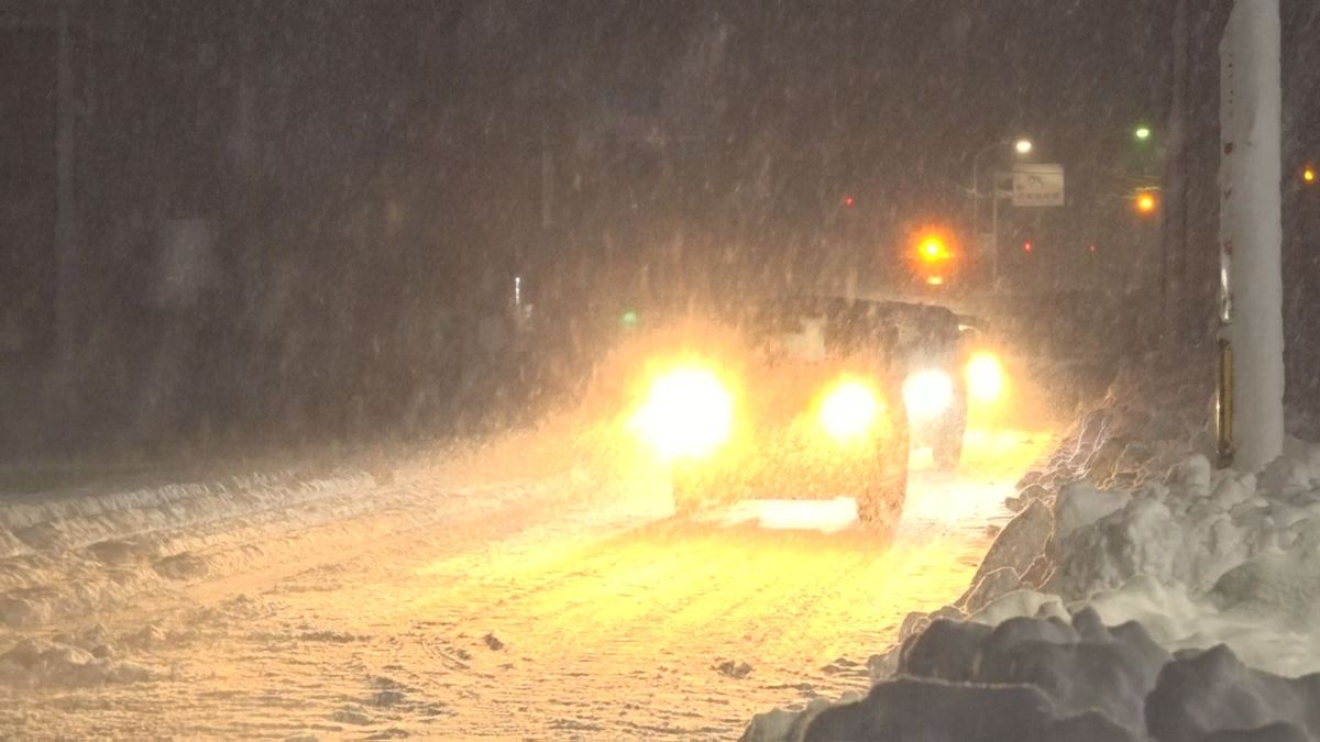 強い雪は嶺北では夕方まで嶺南では夜遅くまで続く見通し　交通障害に警戒が必要