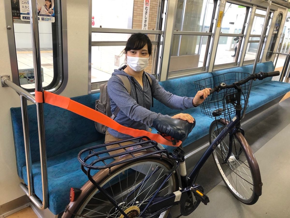 西武鉄道　自転車の車内持ち込み実証実験へ