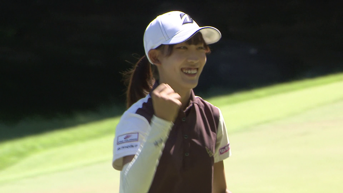 女子ゴルフ　17歳馬場咲希 ガッツポーズ飛び出すも初日は91位タイ　最後まで居残り練習も