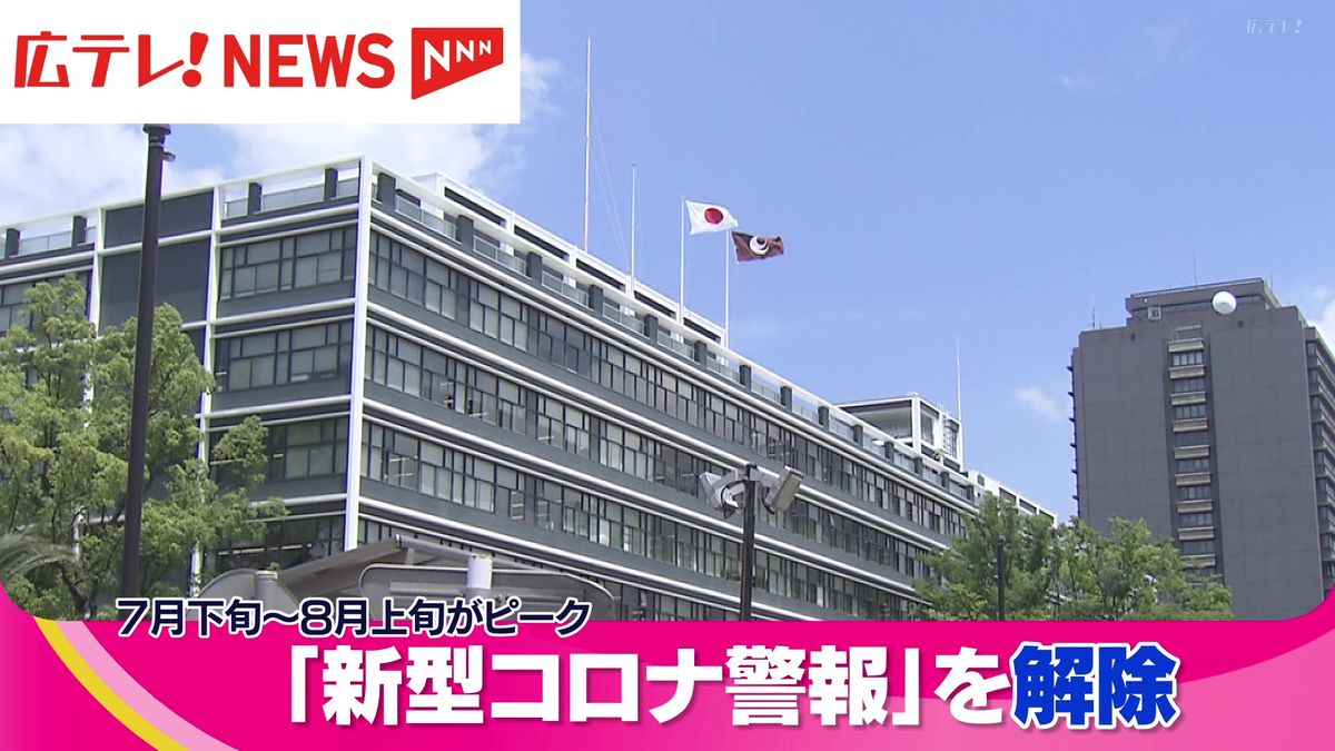 広島県が７月に発令した「新型コロナ医療ひっ迫警報」を解除