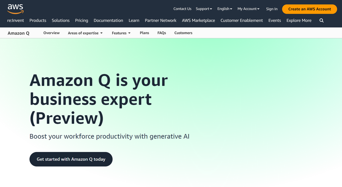 米アマゾン、企業向け生成AI「アマゾンQ」の提供開始を発表