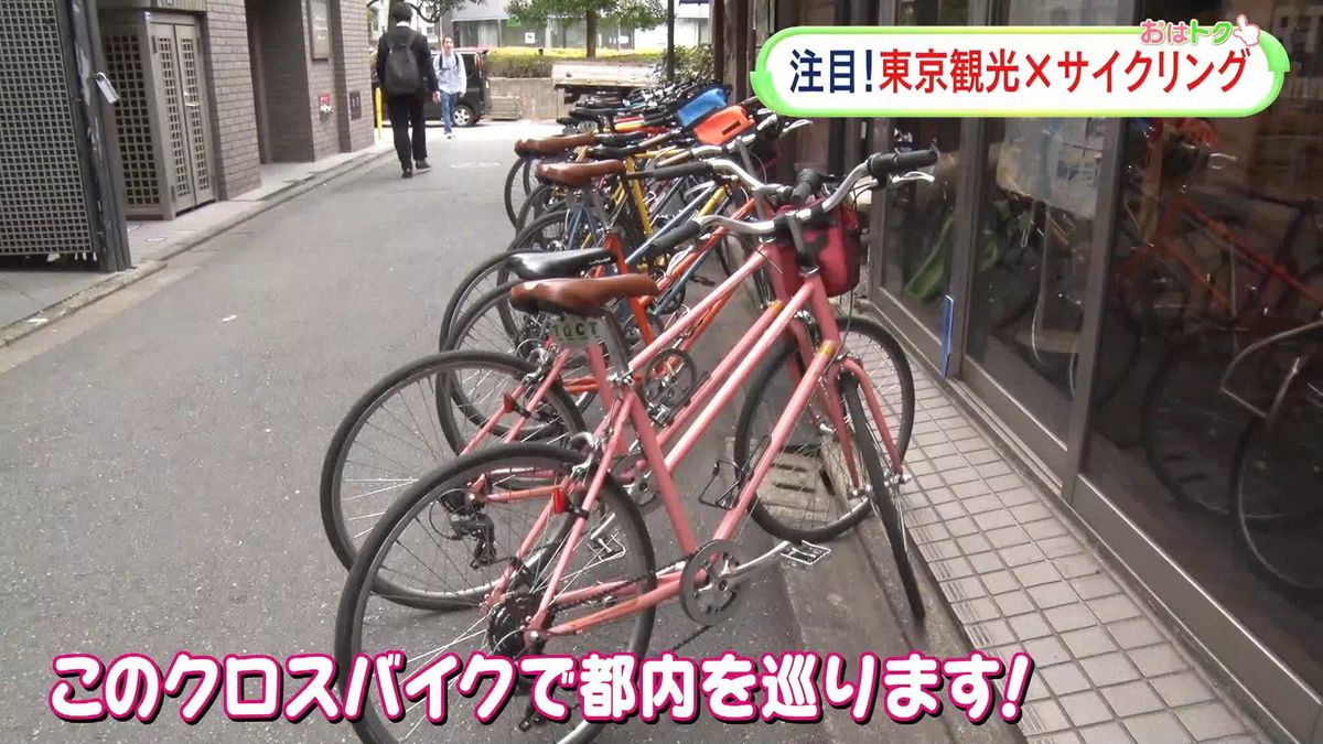 東京の名所・旧跡をサイクリング！　外国人観光客に人気のツアー　自転車で巡る東京観光を取材