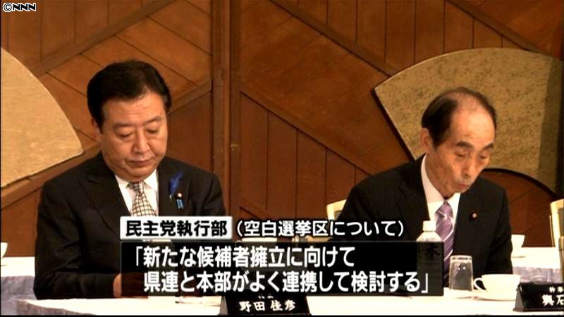 民主党、消費増税反対議員に対抗馬の方針