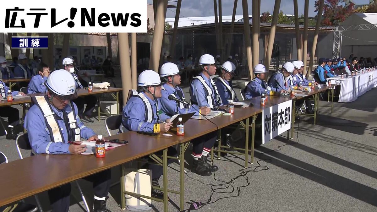大規模災害を想定　西日本の高速道路を管理する企業グループが合同で復旧訓練　