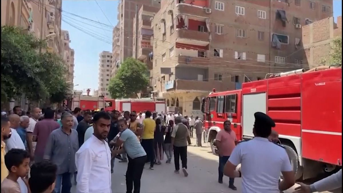 教会で火事　40人以上死亡　エジプト・首都カイロで