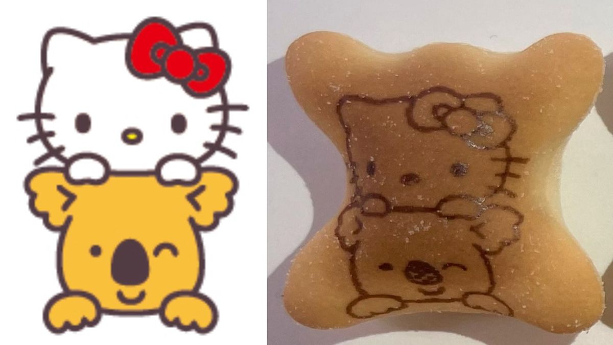 コアラのマーチくん＆ハローキティが初コラボレーション　 （c）2024 SANRIO CO., LTD. APPROVAL NO. L646115　（c）L/KMP