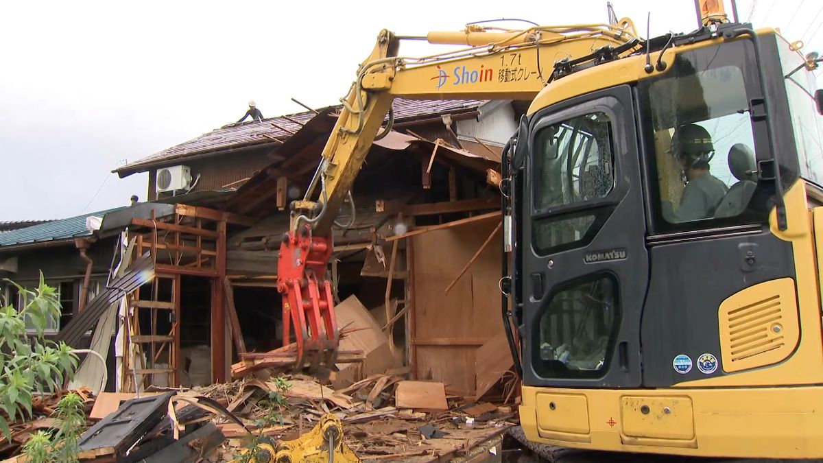 地震・豪雨による被災建物の“公費解体”　石川県の想定上回る“1万7000棟”が完了