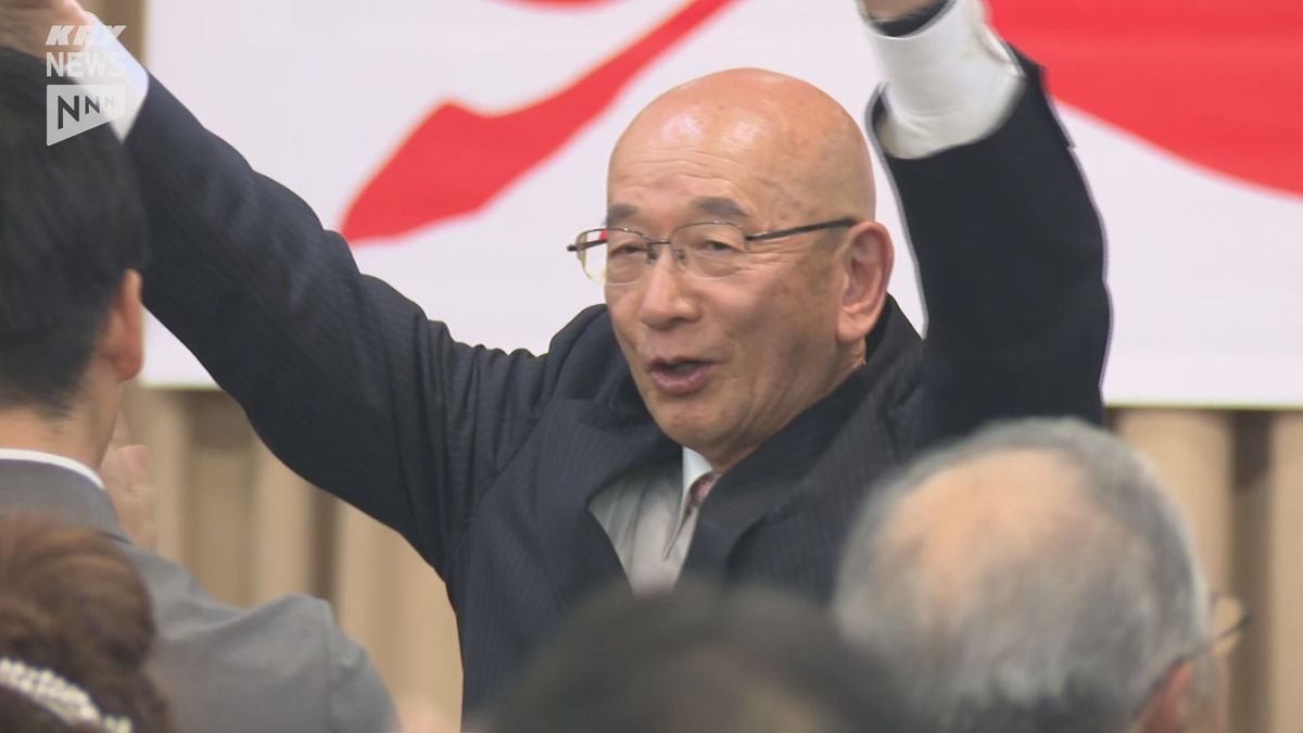 【速報】山口・萩市長選挙　現職の田中文夫氏が再選　前市長らを退ける