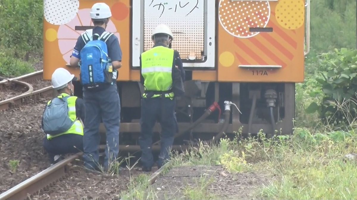 肥薩おれんじ鉄道の脱線事故 運輸安全委員会が事故原因を調査