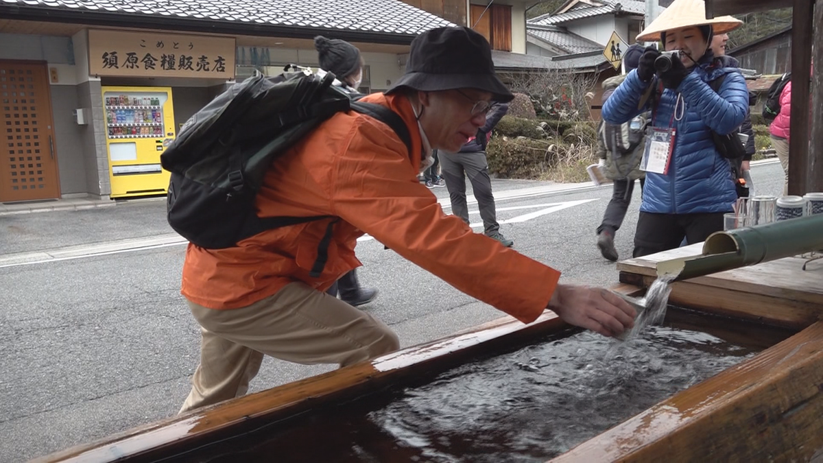 海外観光客に人気の中山道　歩いて観光課題を探る　中山道ウォーキング 体験会　木曽全体を周遊する観光目指す