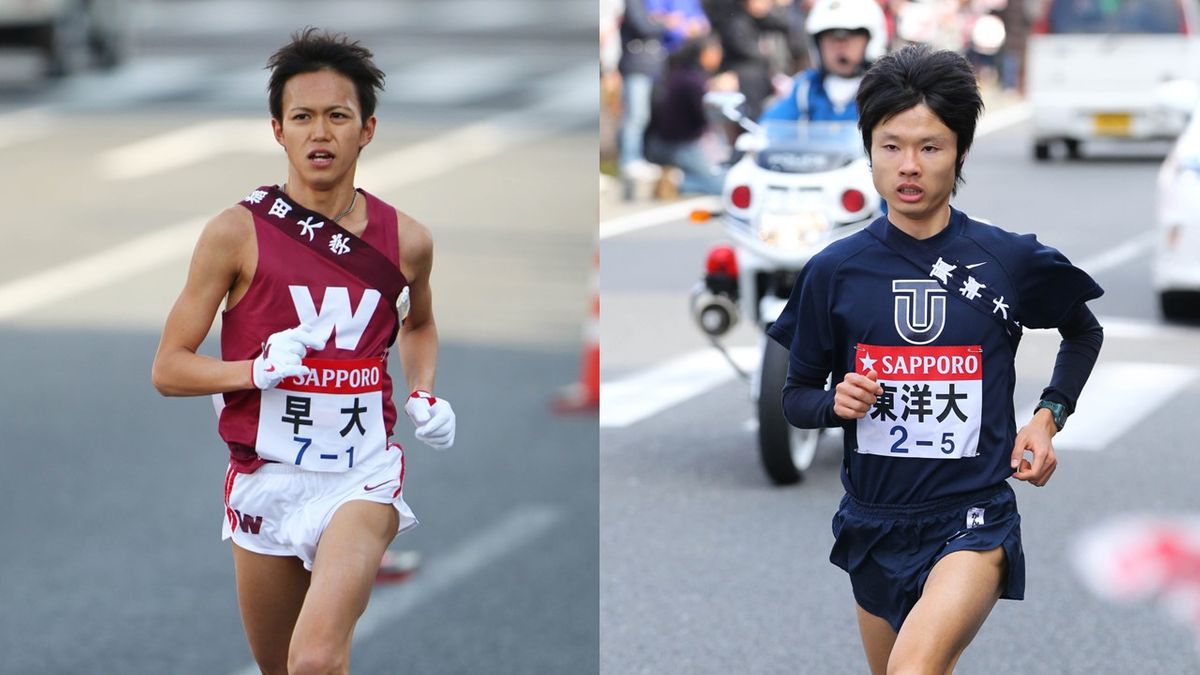 古川選手が憧れと語る大迫傑選手や柏原竜二さん(写真：アフロスポーツ)