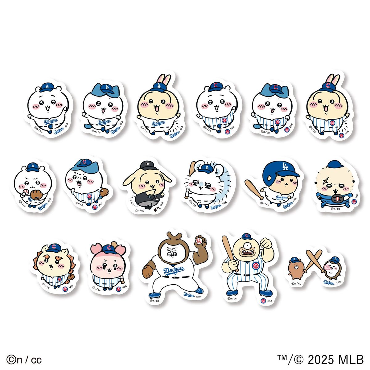 ちいかわ×MLB TOKYO SERIES ダイカットステッカー（17種）