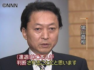 小沢氏が責任言及「進退は本人が判断」首相