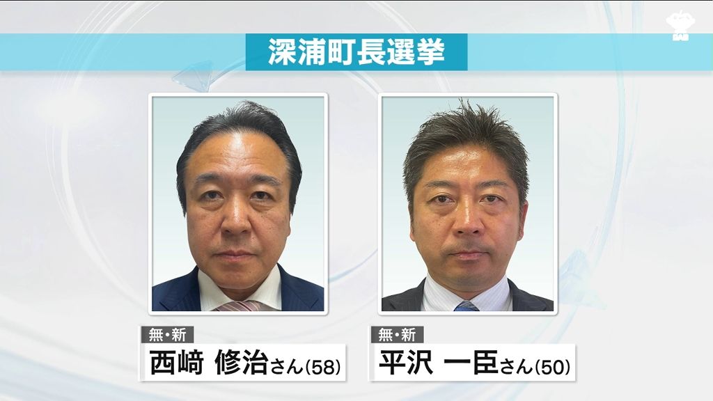 深浦町長選挙　新人２人の一騎打ち　投票始まる　期日前投票の投票率23.15％　選挙戦の前々回を１０．１３ポイント上回る　青森県