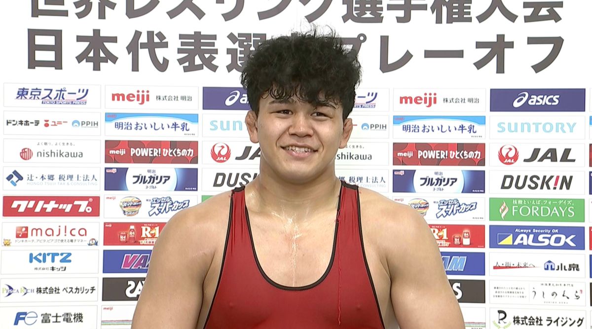 【レスリング】吉田アラシ　初の世界選手権代表決定「自分の計画通りにいった」