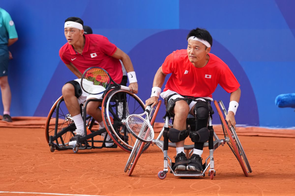 左から小田凱人選手と三木拓也選手(写真：アフロスポーツ)