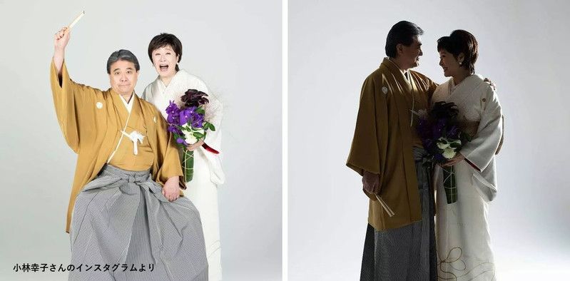 小林幸子、結婚１０周年で挙式　写真公開