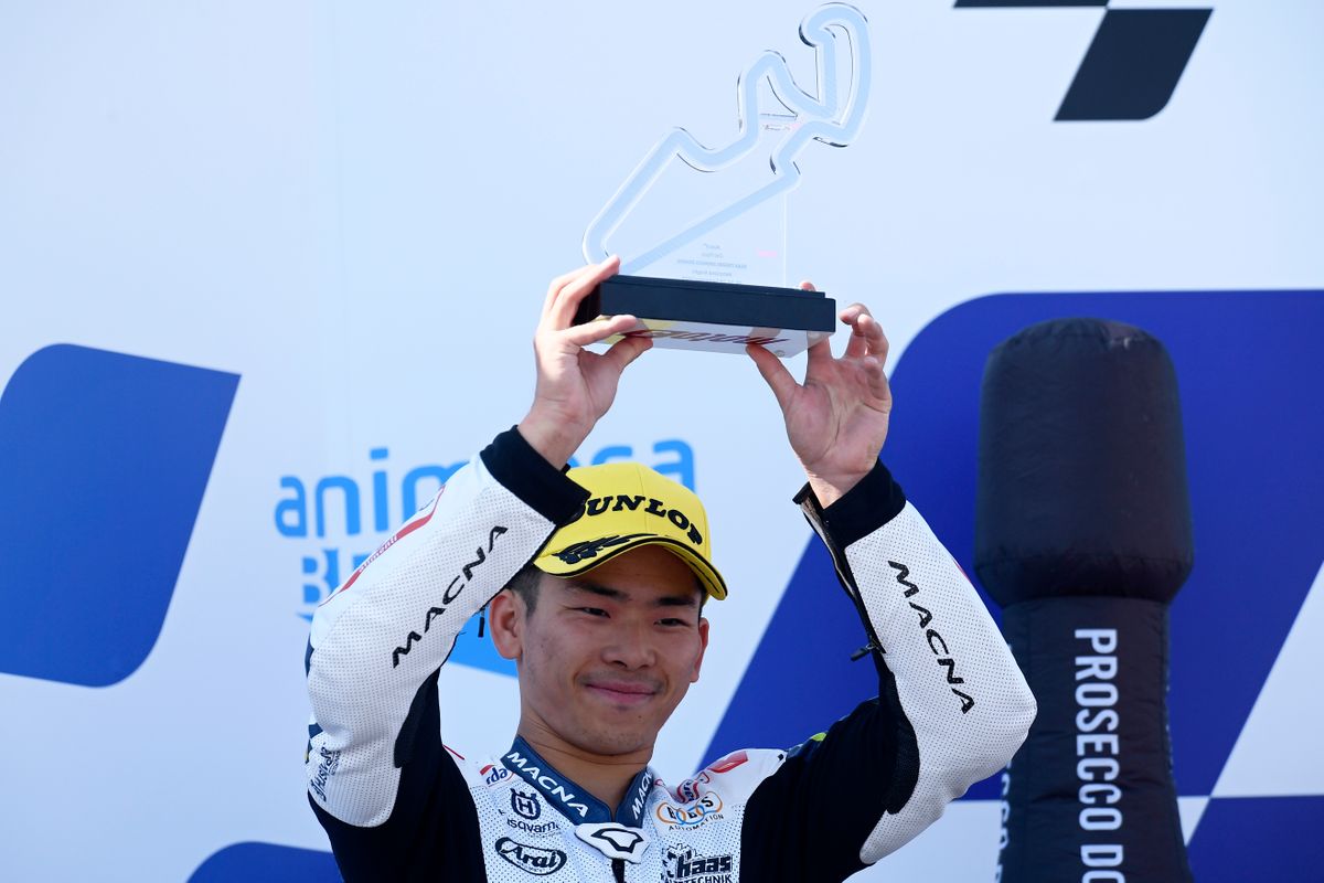 【MotoGP】Moto3決勝で佐々木歩夢が2位　今季6度目の表彰台で日本GPへ弾み
