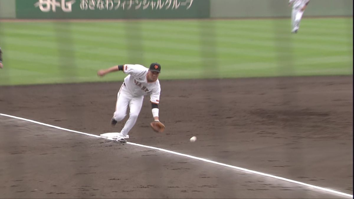 巨人の坂本勇人選手(画像:日テレジータス)