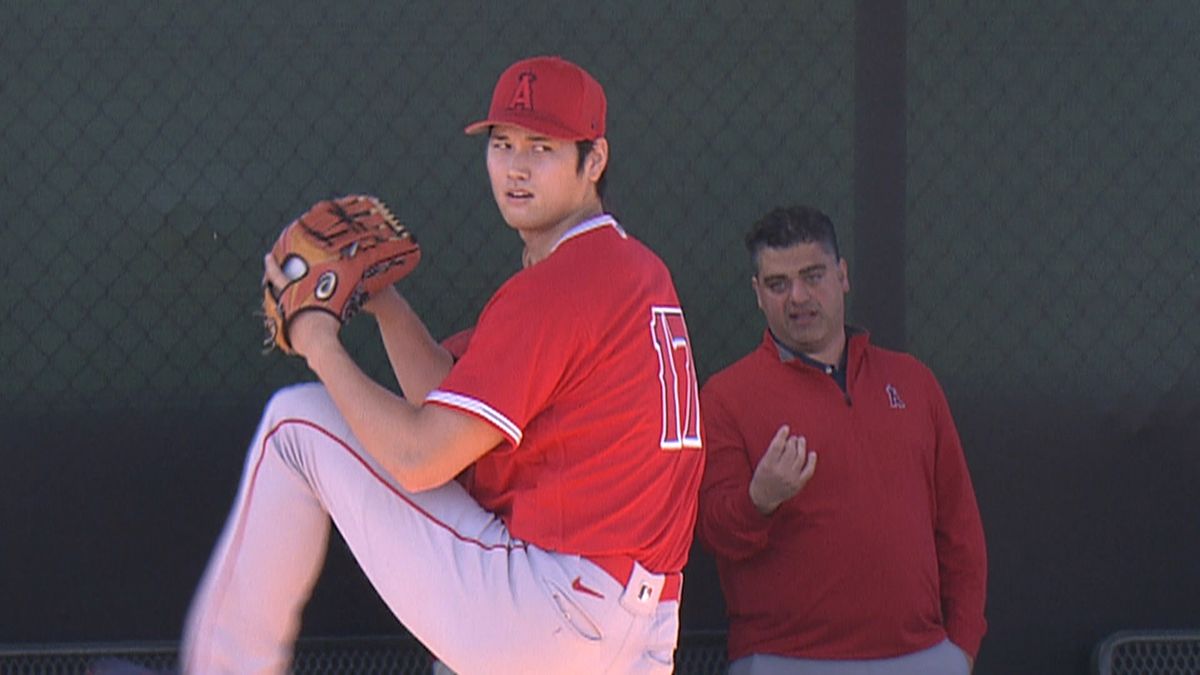 大谷翔平「勝利より防御率が大事」今季初のブルペン入りに「去年よりいい状態」