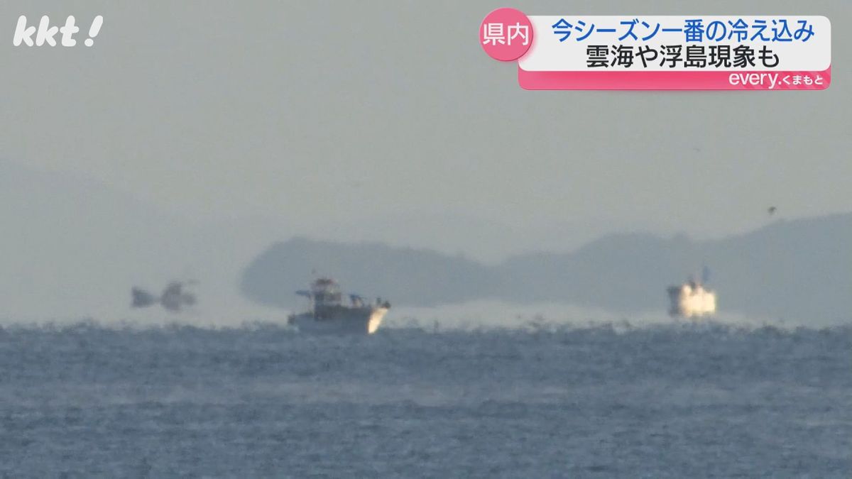 天草市では浮島現象