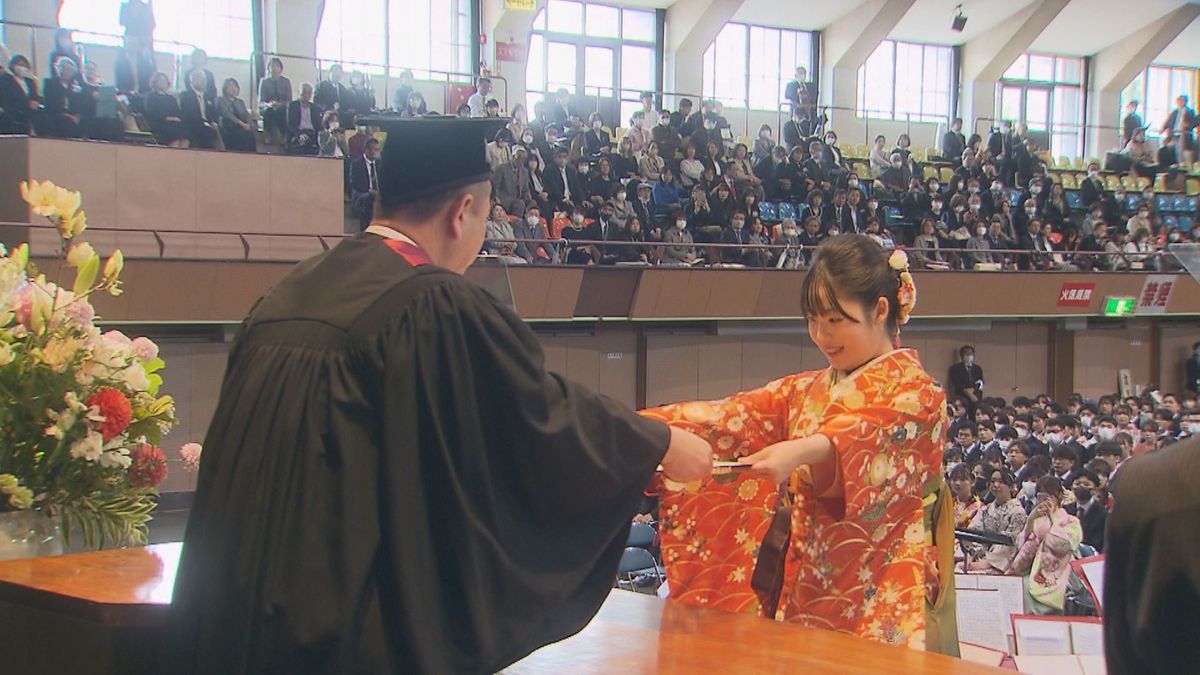 鹿児島大学で卒業式　4年前はコロナ禍…通常通りの式開催は5年ぶり