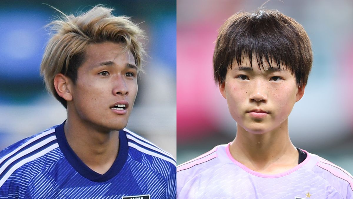 【サッカー】松木玖生＆浜野まいか　アジア年間最優秀ユースプレーヤー賞獲得　男女アベック受賞